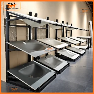 Giá kệ trưng bày Lavabo đẹp giá tốt
