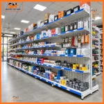 Kệ trưng bày thiết bị điện nước tổng hợp