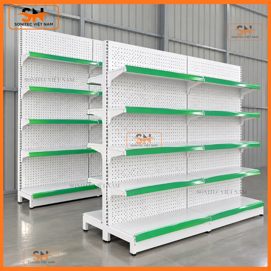 Kệ trưng bày thiết bị điện nước cho cửa hàng, siêu thị