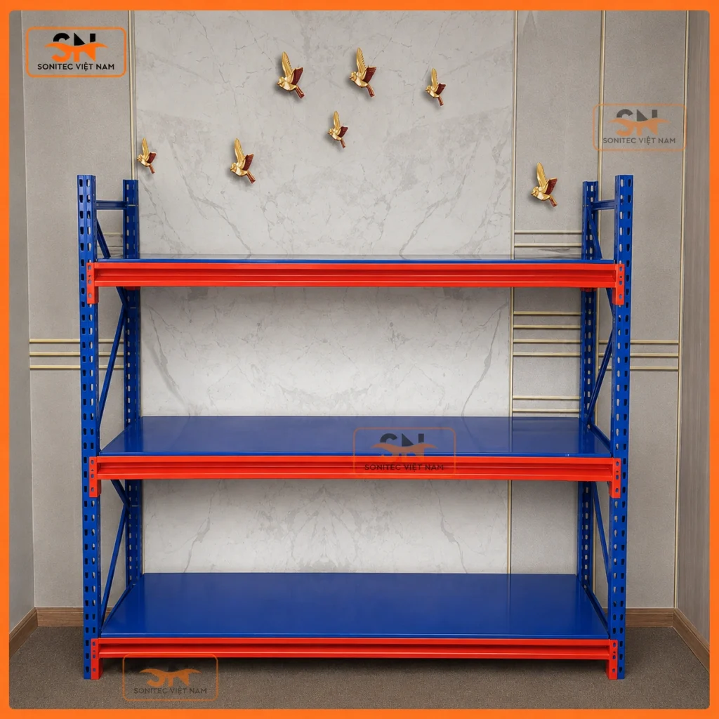 Kệ trung tải lắp ghép dễ dàng