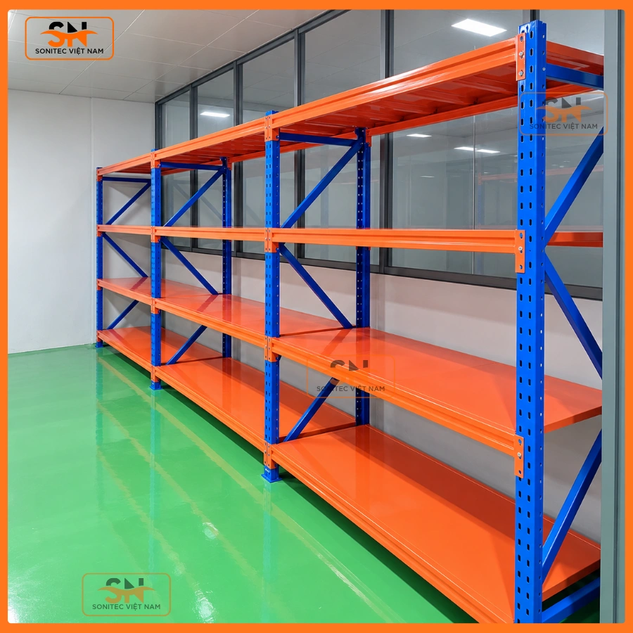 Kệ trung tải nối tiếp tối ưu không gian