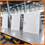 Tấm tôn lỗ gấp triển lãm kích thước tùy chỉnh