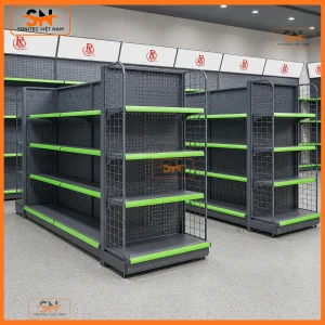 Địa chỉ xưởng sản xuất kệ siêu thị mini uy tín, cao cấp