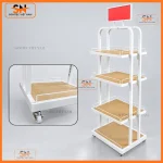 Cấu tạo giá kệ để bánh mì