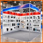Giá trưng bày mẫu sản phẩm đẹp, hiện đại