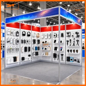 Giá trưng bày mẫu sản phẩm đẹp, hiện đại
