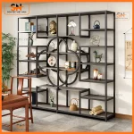 Kệ trưng bày đồ cổ khung sắt sơn tĩnh điện