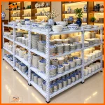 Kệ trưng bày đồ gốm sứ bền, đẹp