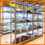 Kệ trưng bày đồ gốm sứ sắt V lỗ