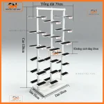 Quy chuẩn giá kệ bày giày chạy bộ