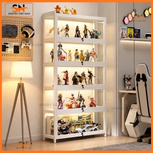 Kệ trưng bày Lego gọn gàng, cao cấp