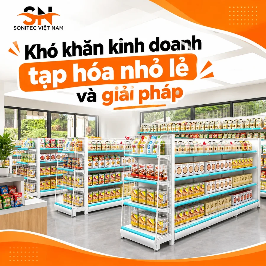 Những khó khăn kinh doanh tạp hóa nhỏ lẻ và 9 giải pháp tối ưu lợi nhuận