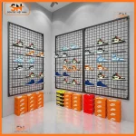 Khung sắt trưng giày thể thao đẹp, đa hiệu năng